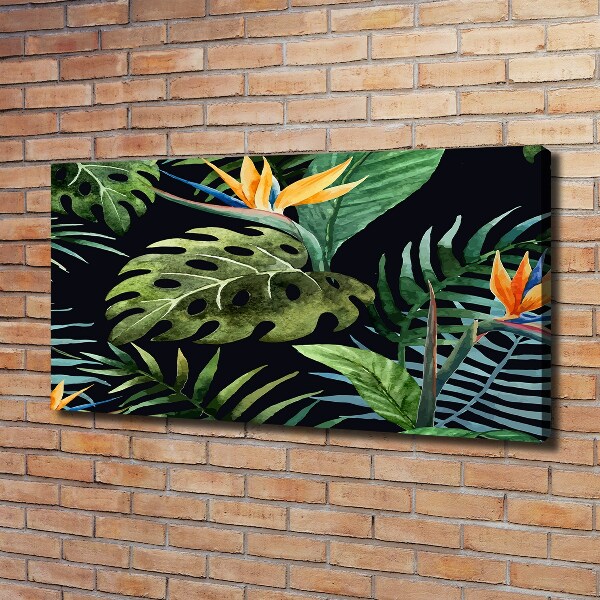 Foto op canvas Tropische bloemen