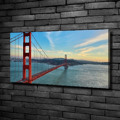 Foto canvas San Francisco-brug