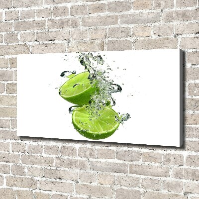 Foto canvas Kalk onder water