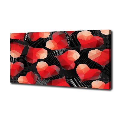 Foto canvas Geometrische harten
