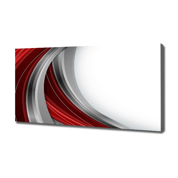 Schilderij op canvas Golven op de achtergrond