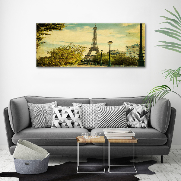 Canvas foto Eiffeltoren Parijs