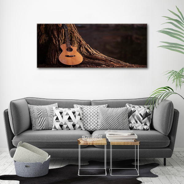 Canvas foto Akoestische gitaar