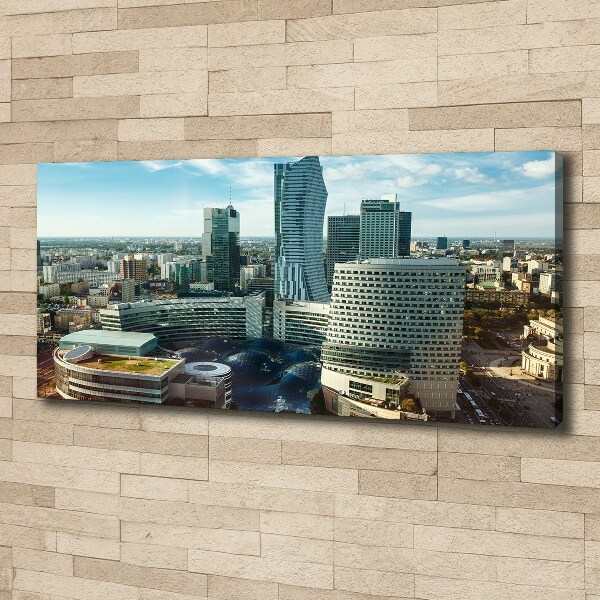 Schilderij op canvas Warschau, Polen