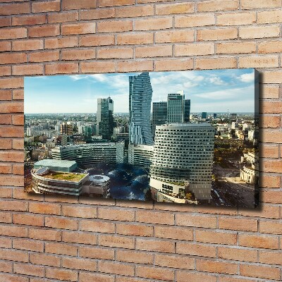 Schilderij op canvas Warschau, Polen