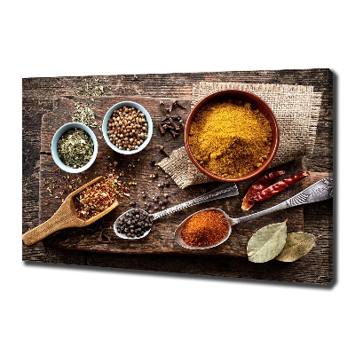 Foto canvas Specerijenmengsel