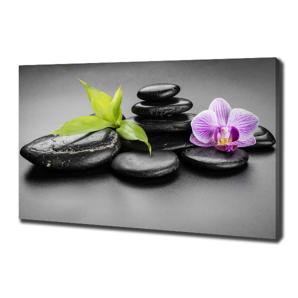 Canvas foto Zen-stenen