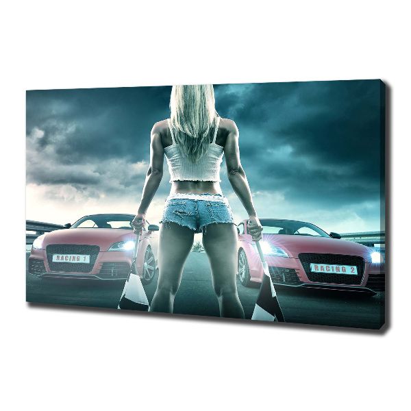 Foto op canvas De start van de race