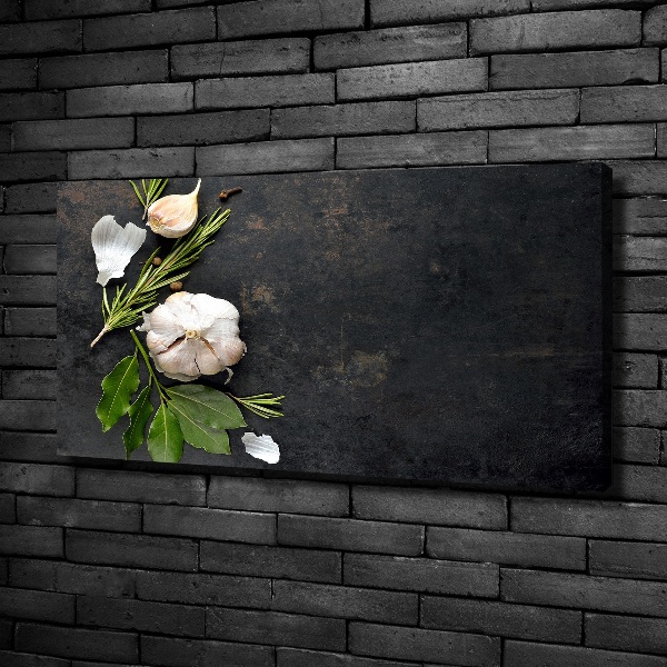 Canvas schilderij Knoflook