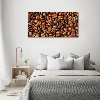 Canvas foto Koffiebonen