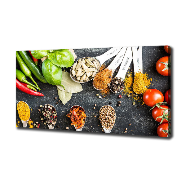 Canvas schilderij Specerijenmengsel