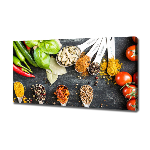 Canvas schilderij Specerijenmengsel