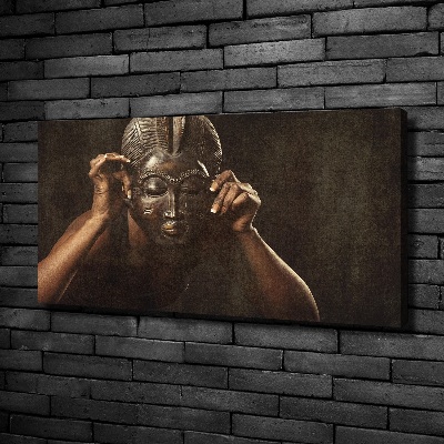 Schilderij op canvas Afrikaans masker