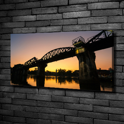 Foto canvas Brug in Thailand