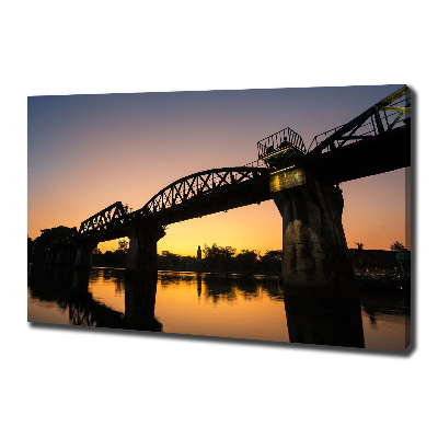 Foto canvas Brug in Thailand
