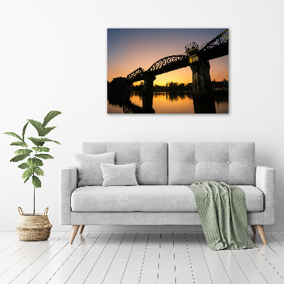 Foto canvas Brug in Thailand