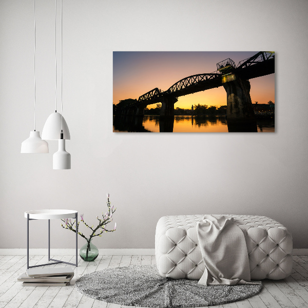 Foto canvas Brug in Thailand