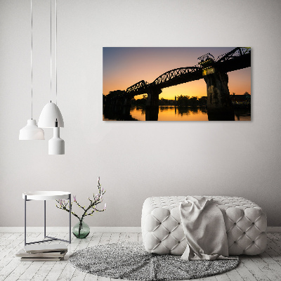Foto canvas Brug in Thailand