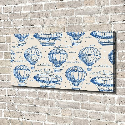 Foto canvas Ballonnen en luchtschepen