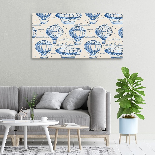 Foto canvas Ballonnen en luchtschepen