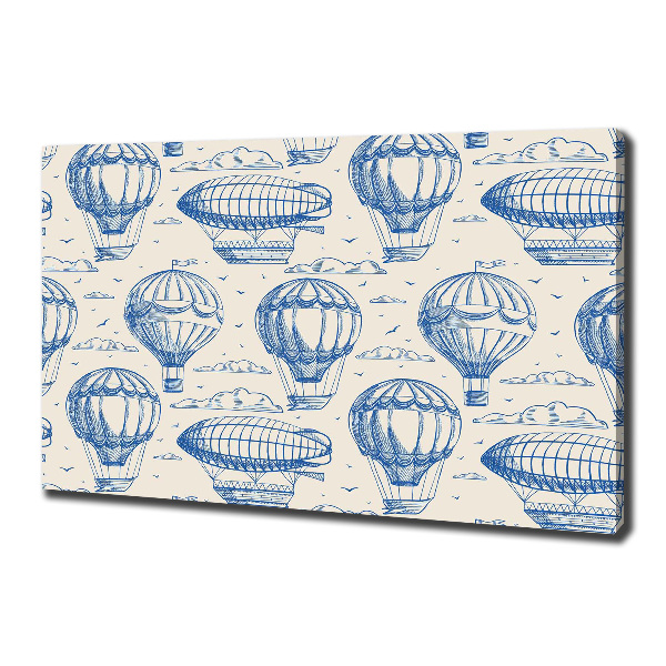 Foto canvas Ballonnen en luchtschepen