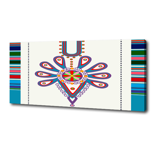 Foto canvas Pools volkspatroon