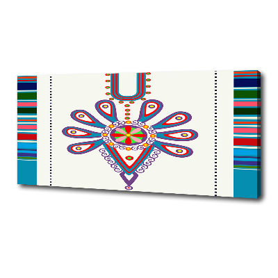 Foto canvas Pools volkspatroon