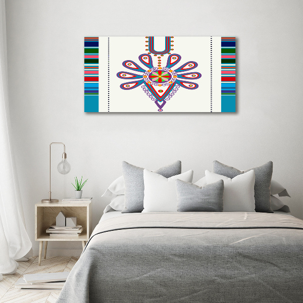 Foto canvas Pools volkspatroon