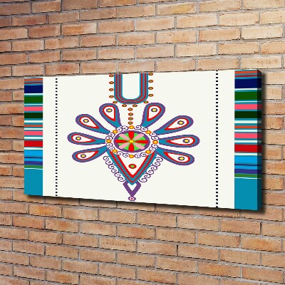 Foto canvas Pools volkspatroon