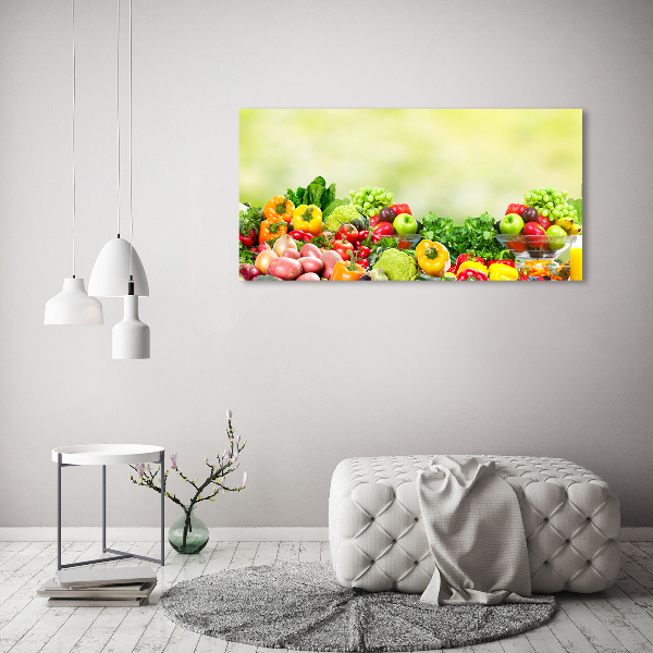 Schilderij op canvas Fruit en groenten