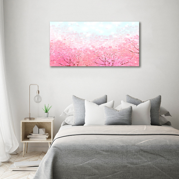 Foto canvas Kersenbloesems
