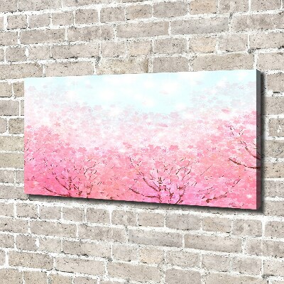 Foto canvas Kersenbloesems