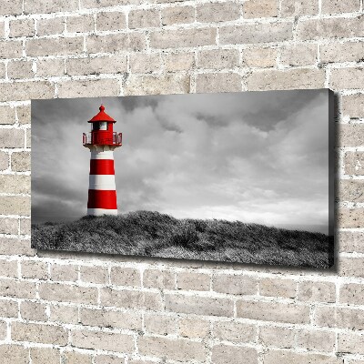 Canvas foto Vuurtoren