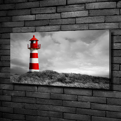 Canvas foto Vuurtoren