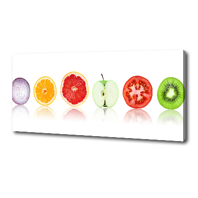 Canvas foto Fruit en groenten