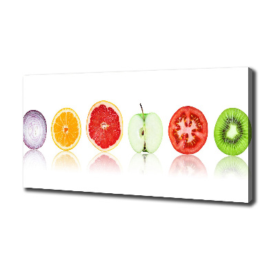 Canvas foto Fruit en groenten