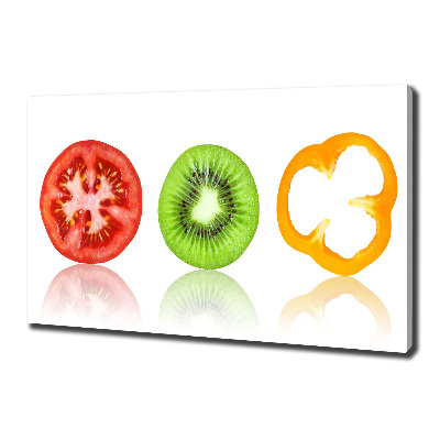 Canvas foto Fruit en groenten