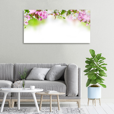 Schilderij op canvas Lentebloemen