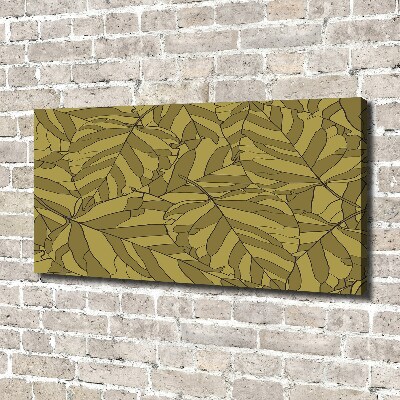 Canvas schilderij Bladeren