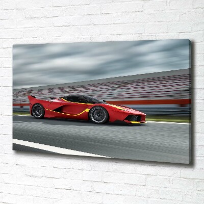 Canvas foto Sportwagen