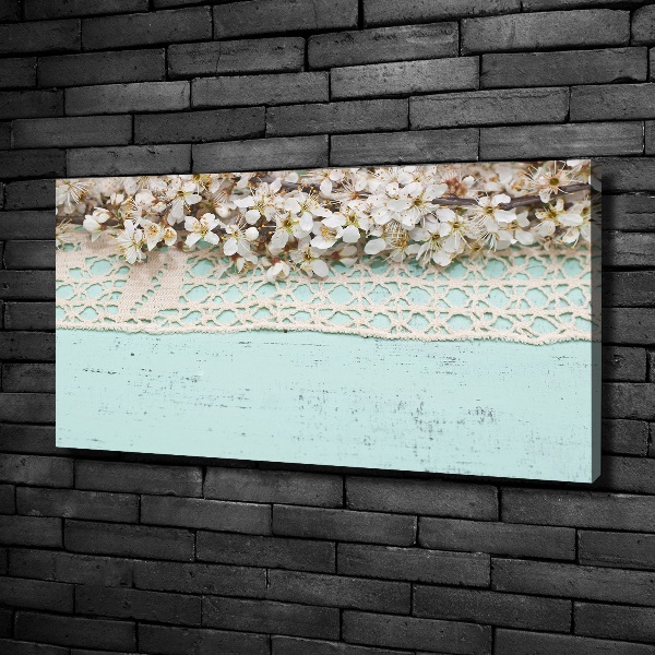 Foto op canvas Kersenbloesems