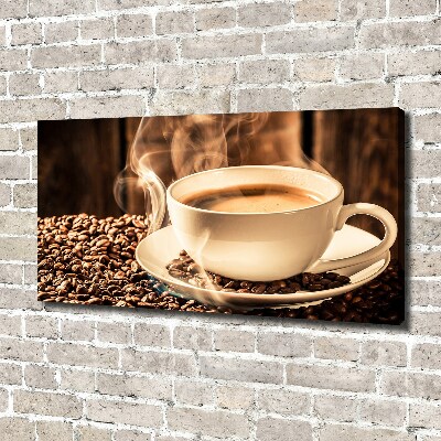 Schilderij op canvas Aromatische koffie