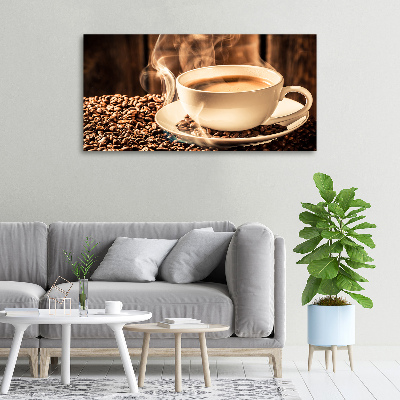 Schilderij op canvas Aromatische koffie
