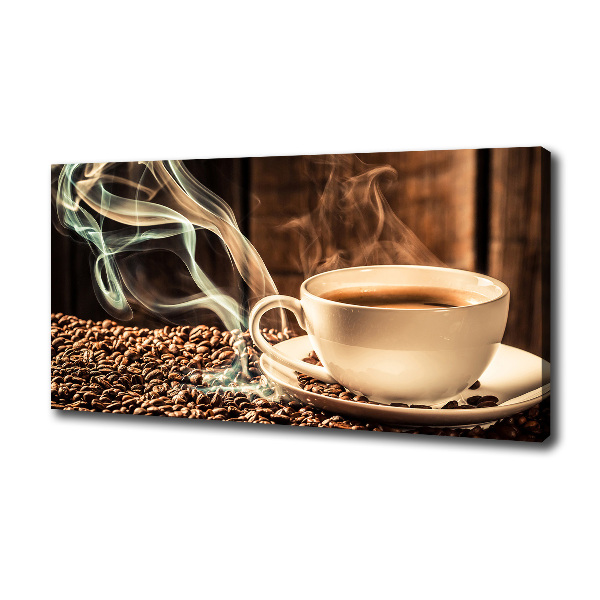Foto canvas Aromatische koffie