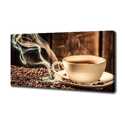 Foto canvas Aromatische koffie