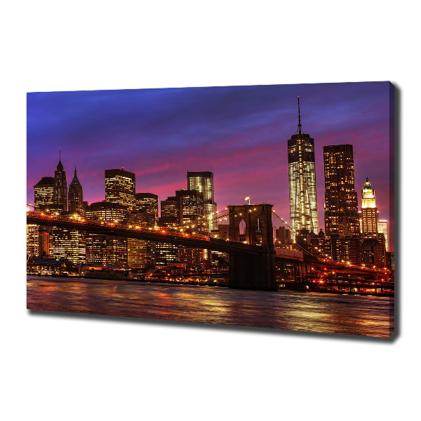 Canvas foto Manhattan West