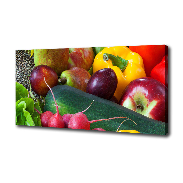 Canvas foto Fruit en groenten