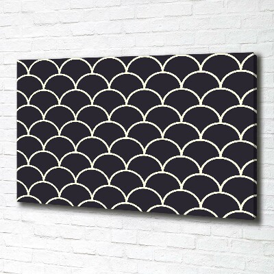 Foto obraz canvas Rybie łuski