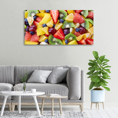 Foto canvas Gesneden fruit