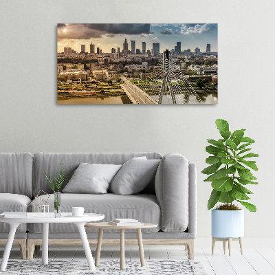 Canvas schilderij Warschau, Polen